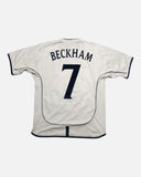 England 2001-02 Beckham Home Kit (Medium)