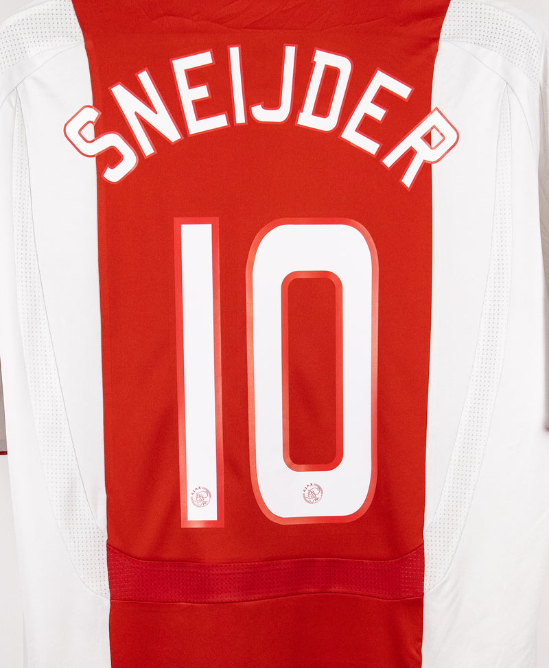 Ajax Amsterdam 2007-08 Sneijder Home Kit (XL)