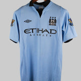 Manchester City 2012-13 Kun Aguero Home Kit (M)