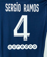 PSG 2021-22 Sergio Ramos Home Kit (S)