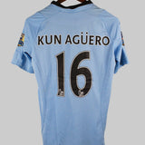 Manchester City 2012-13 Kun Aguero Home Kit (M)