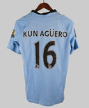 Manchester City 2012-13 Kun Aguero Home Kit (M)