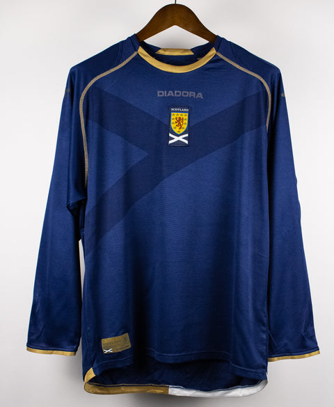 Scotland 2007 Long Sleeve Home Kit (L)