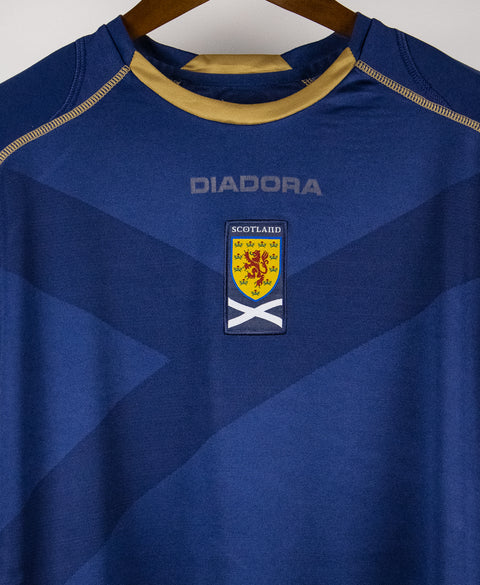 Scotland 2007 Long Sleeve Home Kit (L)