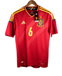Spain 2012 A. Iniesta Home Kit W/ Tags (S)
