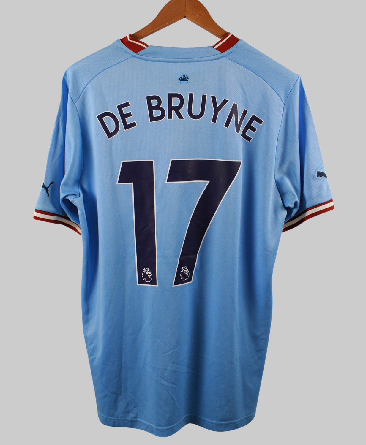Manchester City 2022-23 De Bruyne Home Kit (XL)