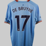 Manchester City 2022-23 De Bruyne Home Kit (XL)