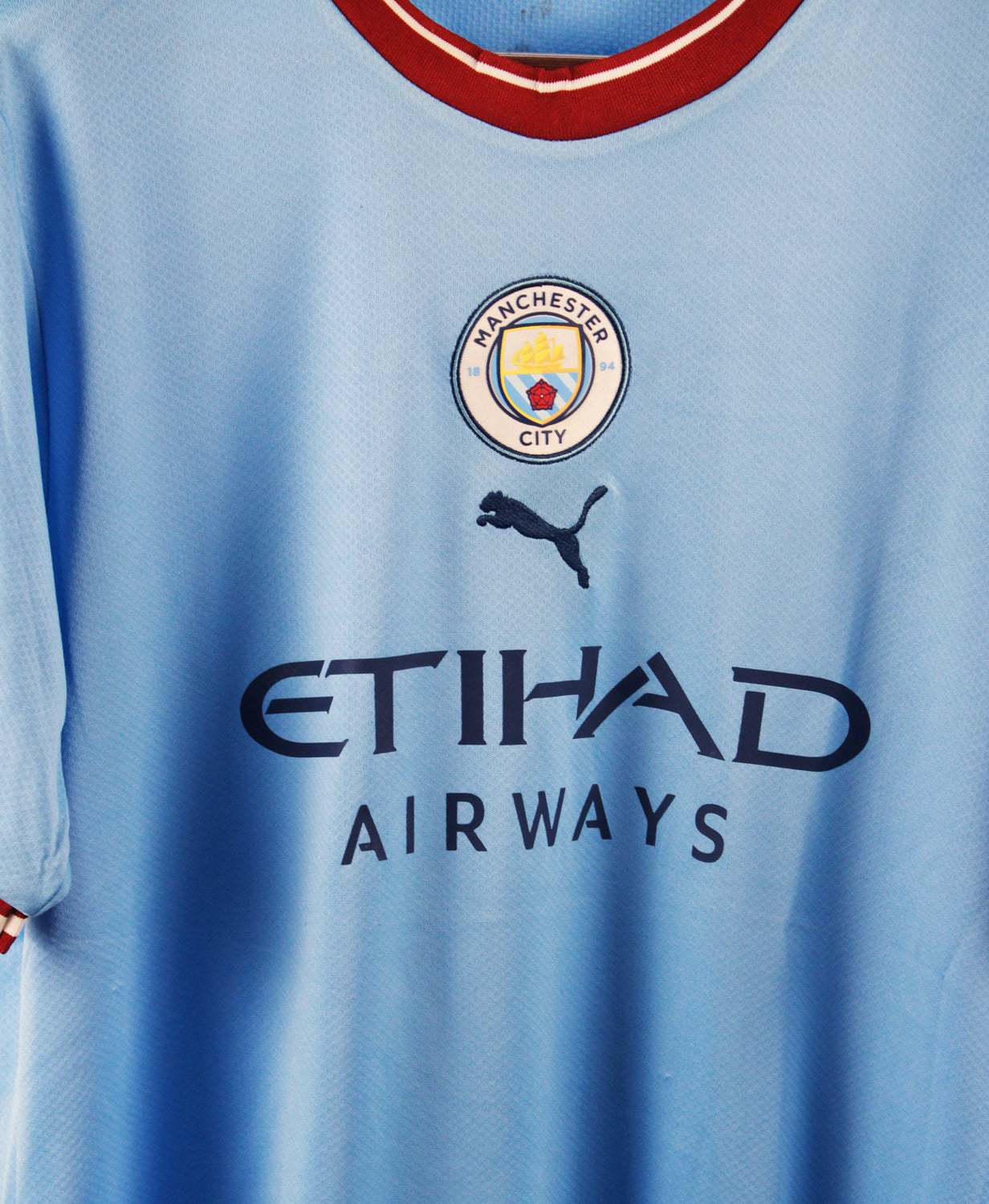 Manchester City 2022-23 De Bruyne Home Kit (XL)