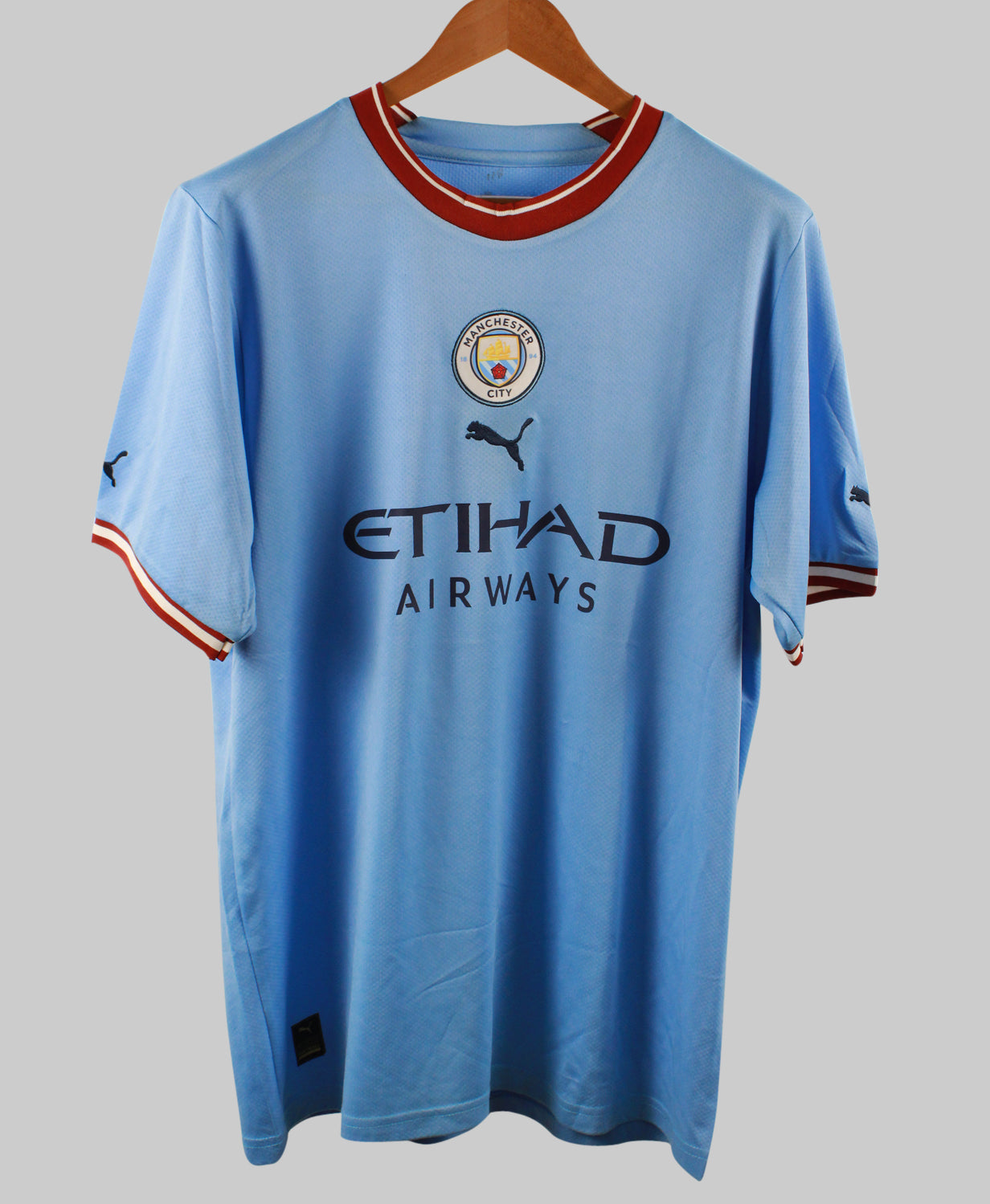 Manchester City 2022-23 De Bruyne Home Kit (XL)