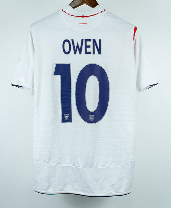 England 2006 Owen Home Kit (L)