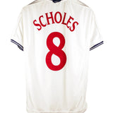 England 2000 Scholes Home Kit (L)