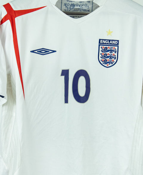 England 2006 Owen Home Kit (L)