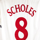 England 2000 Scholes Home Kit (L)