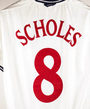 England 2000 Scholes Home Kit (L)