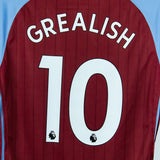 Aston Villa 2020-21 Grealish Home Kit (L)