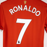 Manchester United 2021-22 Ronaldo Home Kit (S)
