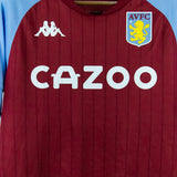 Aston Villa 2020-21 Grealish Home Kit (L)