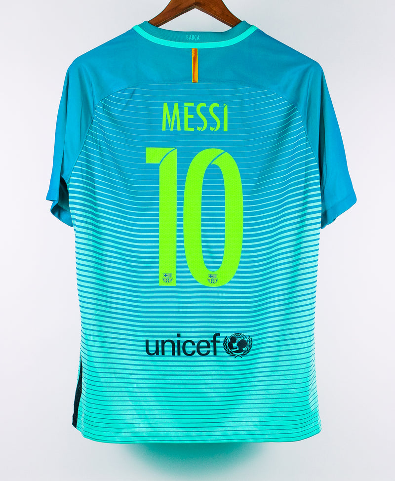 Barcelona 2016-17 Messi Third Kit (XL)