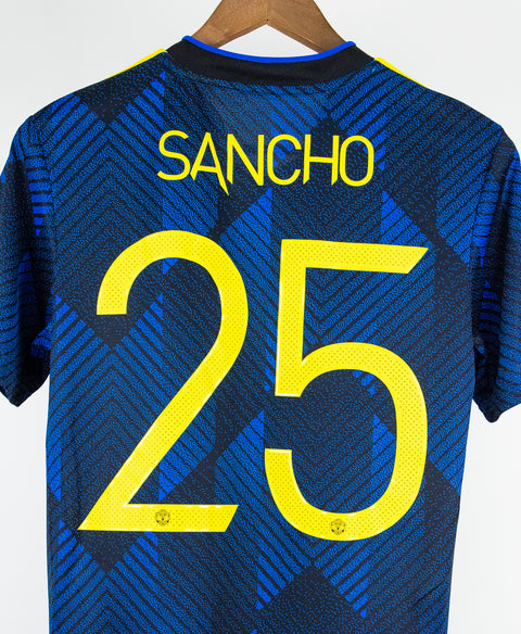 Manchester United 2021-22 Sancho Third Kit (S)