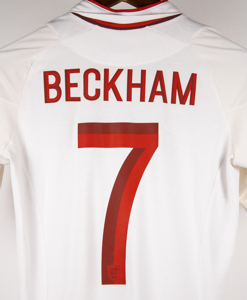 England 2012 Beckham Home Kit (S)