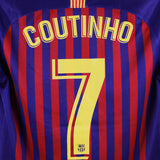 Barcelona 2018-19 Couthinho Home Kit (M)