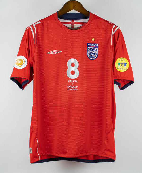 England 2004 Scholes Away Kit (L)