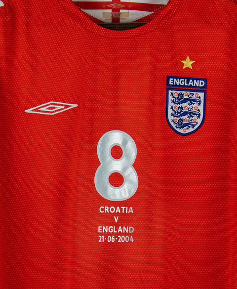 England 2004 Scholes Away Kit (L)