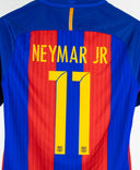 Barcelona 2016-17 Neymar Jr Home Kit (S)