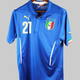 Italy 2014-15 Pirlo Home Kit (L)
