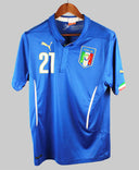 Italy 2014-15 Pirlo Home Kit (L)