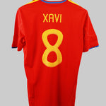Spain 2010-11 Xavi Home Kit (M)