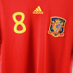 Spain 2010-11 Xavi Home Kit (M)