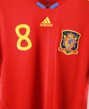 Spain 2010-11 Xavi Home Kit (M)
