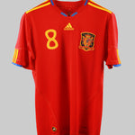 Spain 2010-11 Xavi Home Kit (M)