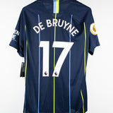 Manchester City 2018-19 De Bruyne Player Issue Away Kit (XL)