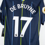 Manchester City 2018-19 De Bruyne Player Issue Away Kit (XL)