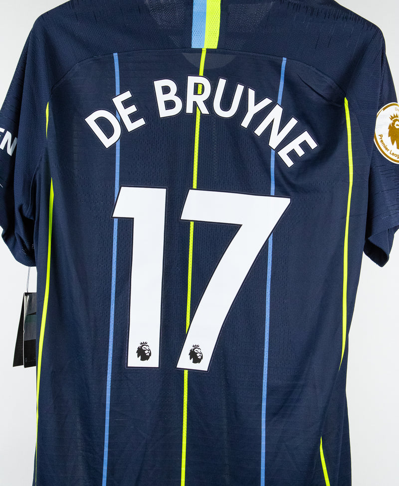 Manchester City 2018-19 De Bruyne Player Issue Away Kit (XL)