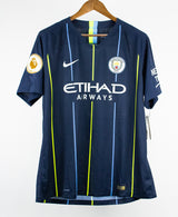 Manchester City 2018-19 De Bruyne Player Issue Away Kit (XL)