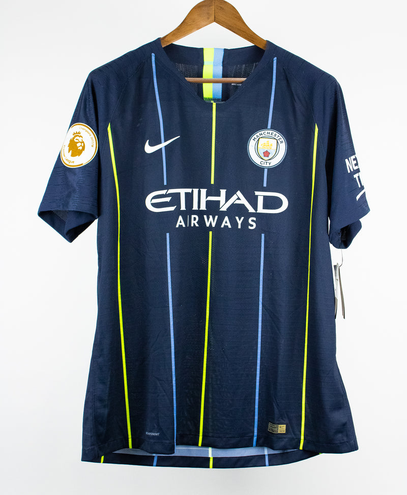 Manchester City 2018-19 De Bruyne Player Issue Away Kit (XL)