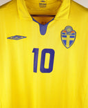 Sweden 2009 Ibrahimovic Home Kit (M)