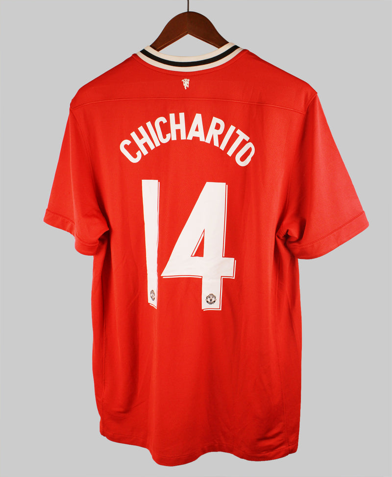 Manchester United 2011-12 Chicharito Home Kit (XL)