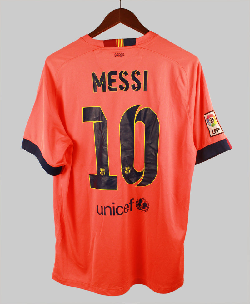 Barcelona 2014-15 Messi Away Kit (XL)