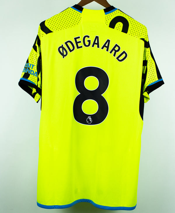 Arsenal 2023-24 Odegaard Away Kit W/ Tags (XL)