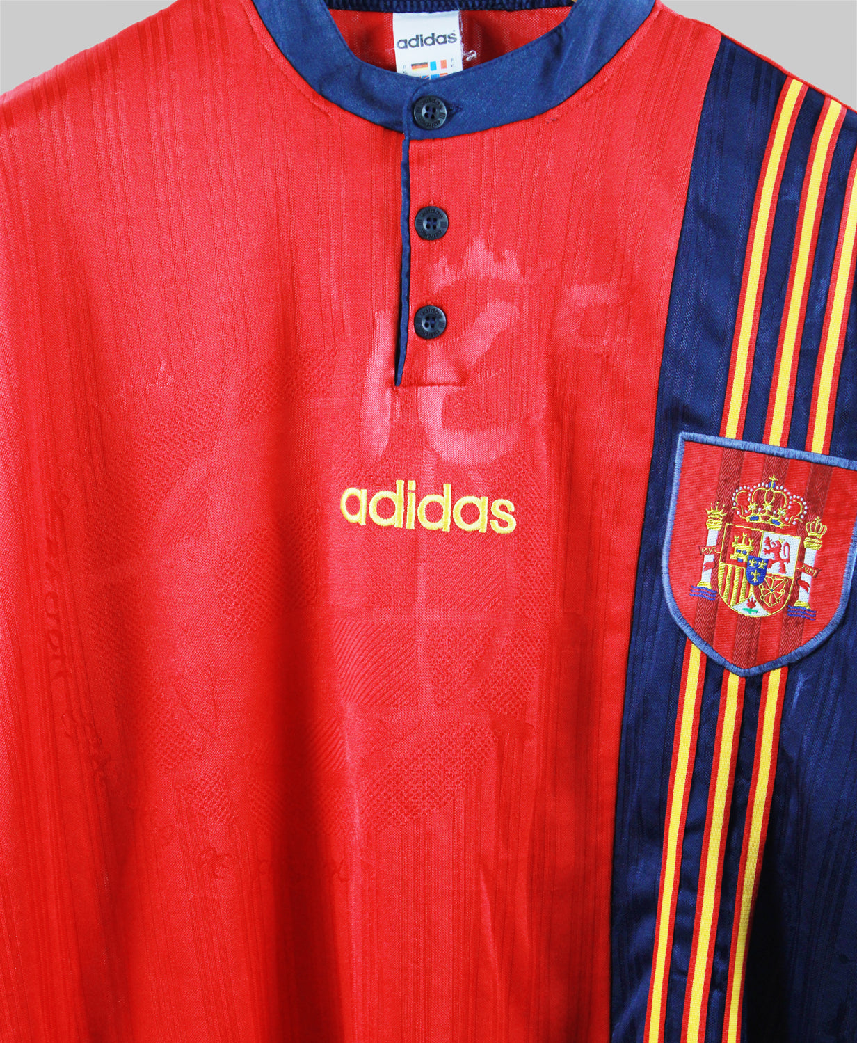 Spain 1996-97 Home Kit (L)