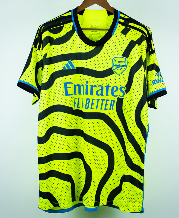 Arsenal 2023-24 Odegaard Away Kit W/ Tags (XL)