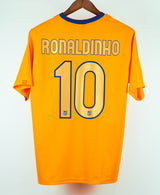 Barcelona 2006-07 Ronaldinho Away Fan Kit (XL)