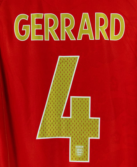 England 2006 Gerrard Away Kit (L)