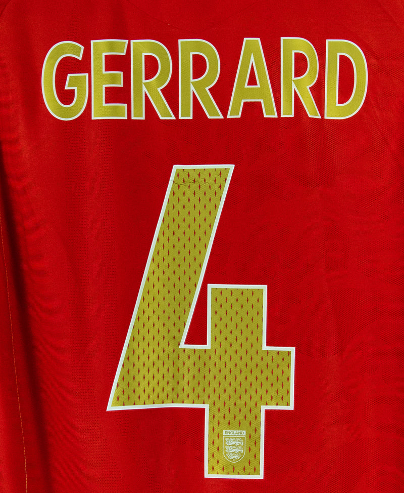 England 2006 Gerrard Away Kit (L)