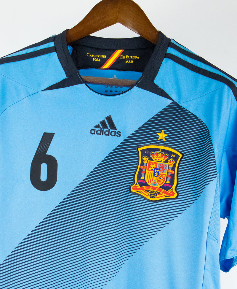 Spain 2012 A. Iniesta Away Kit W/ Tags (M)