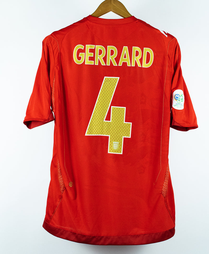 England 2006 Gerrard Away Kit (L)